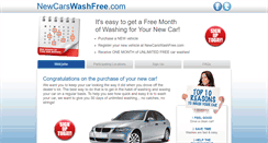 Desktop Screenshot of newcarswashfree.com